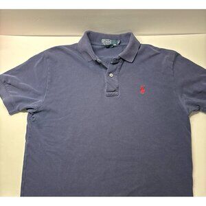 POLO‎ by Ralph Lauren (Small) Navy Blue polo shirt